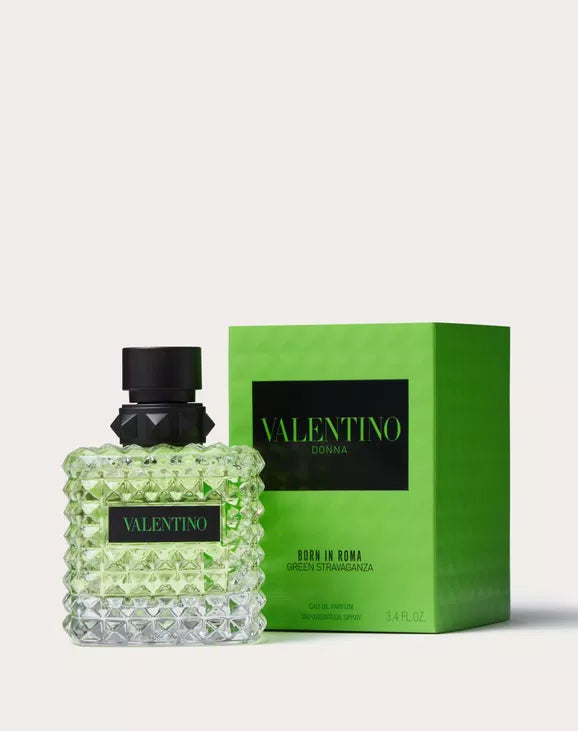 Valentino Donna Born in Roma Green Stravaganza Eau de Parfum Women's Spray - 3.4 oz 100 ml
